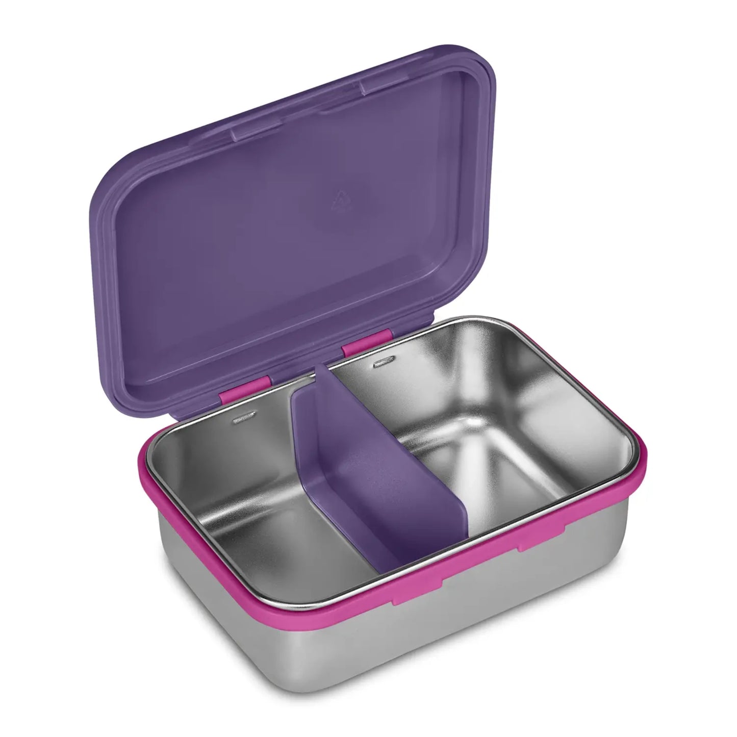 Portamerenda Stitch e Angel Disney Acciaio 850 ml | Porta Pranzo Seven Rosa