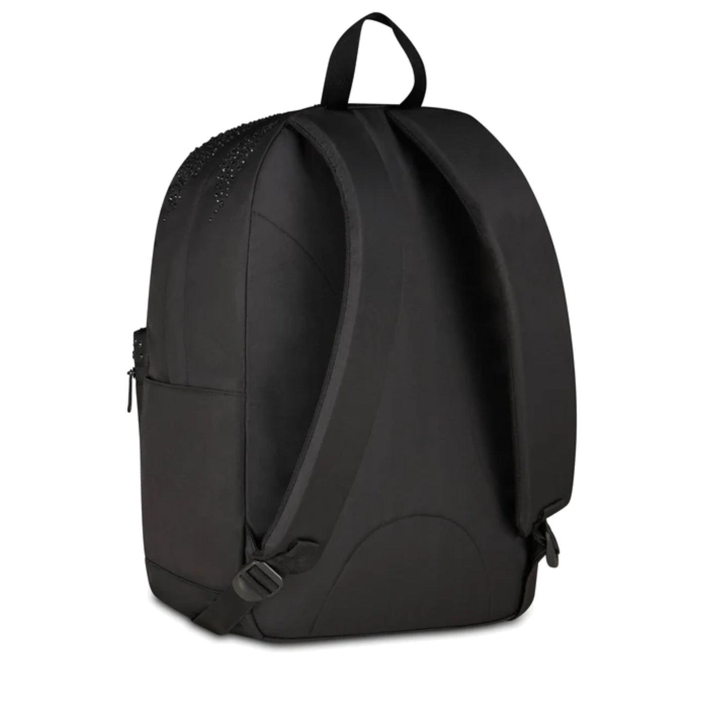 Zaino Seven Round Americano GLITZYCUTE Nero Strass Neri 26L Porta PC Scuola