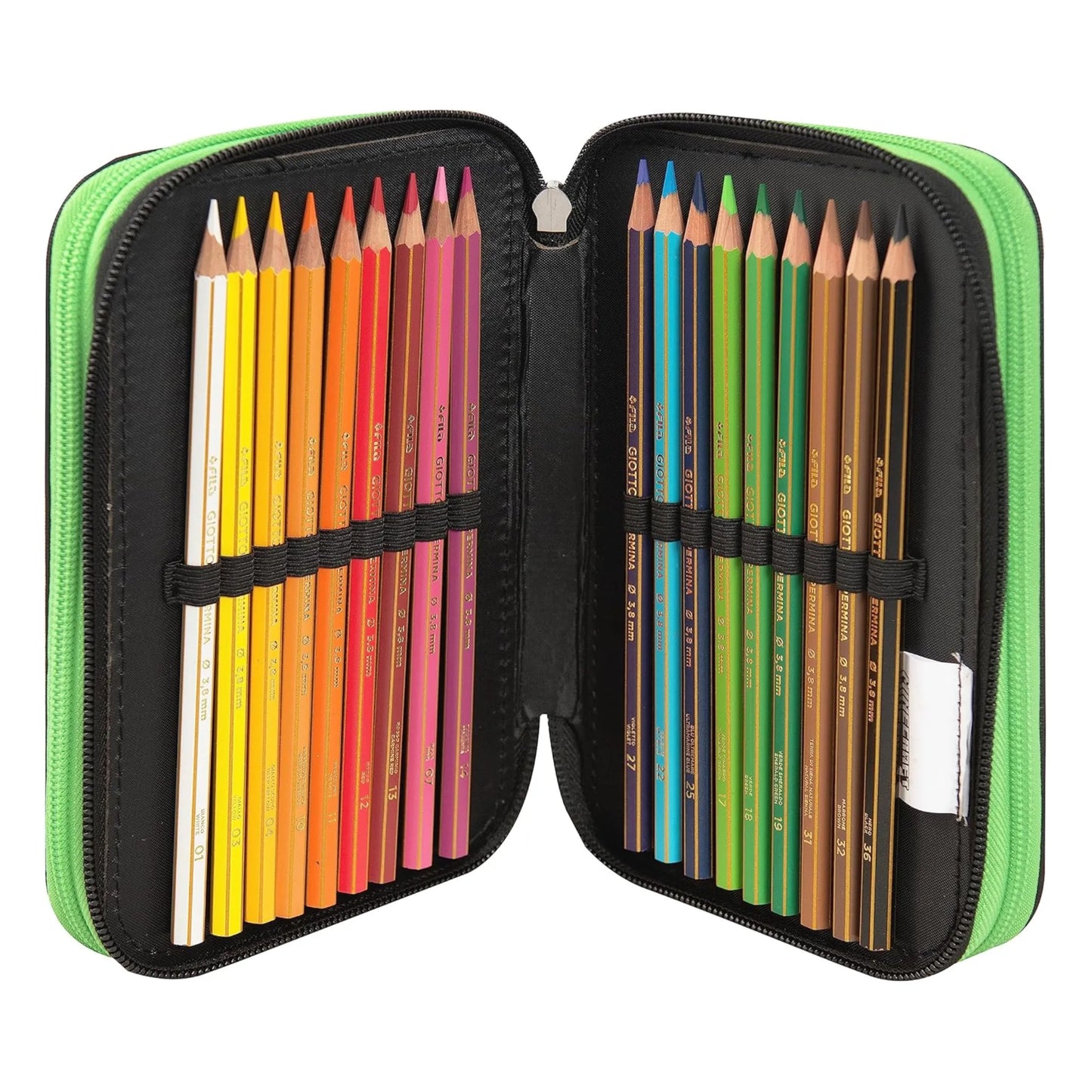 Astuccio 3 Zip Minecraft Corredo Completo con 44 Accessori Scuola Ufficiale