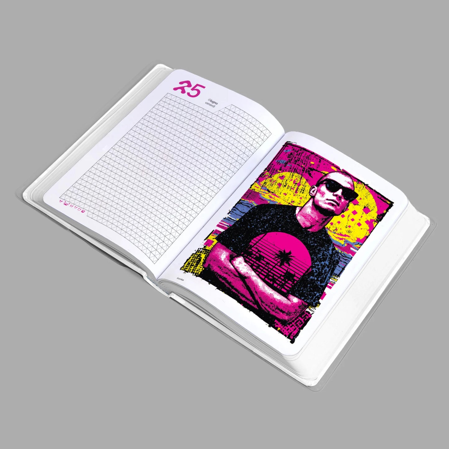 Diario Be You Extra White 2026-27 Bianco da Personalizzare | 12 Mesi