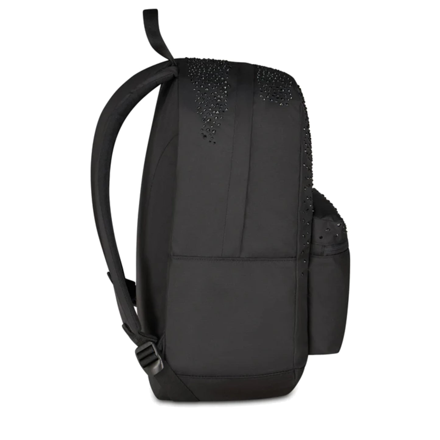 Zaino Seven Round Americano GLITZYCUTE Nero Strass Neri 26L Porta PC Scuola