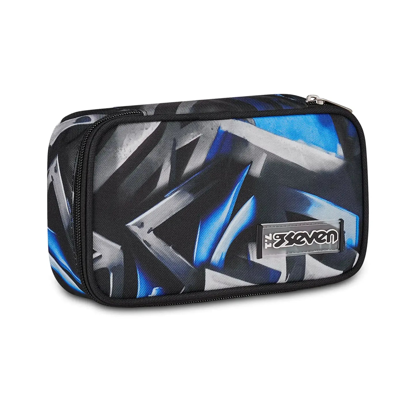 Astuccio Quick Case Seven Freethink Reflex Blue 45 Pezzi Completo Scuola Originale