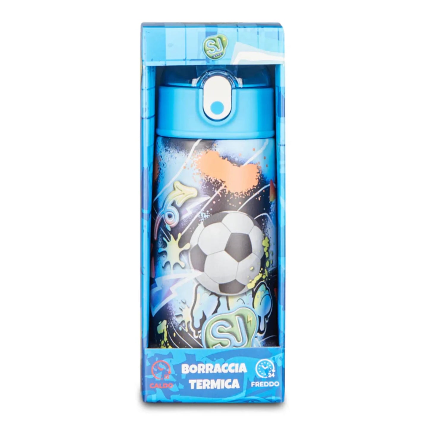 Borraccia Termica Seven SJ Glow Game Boy 460 ml Acciaio Inox 304 con Cannuccia