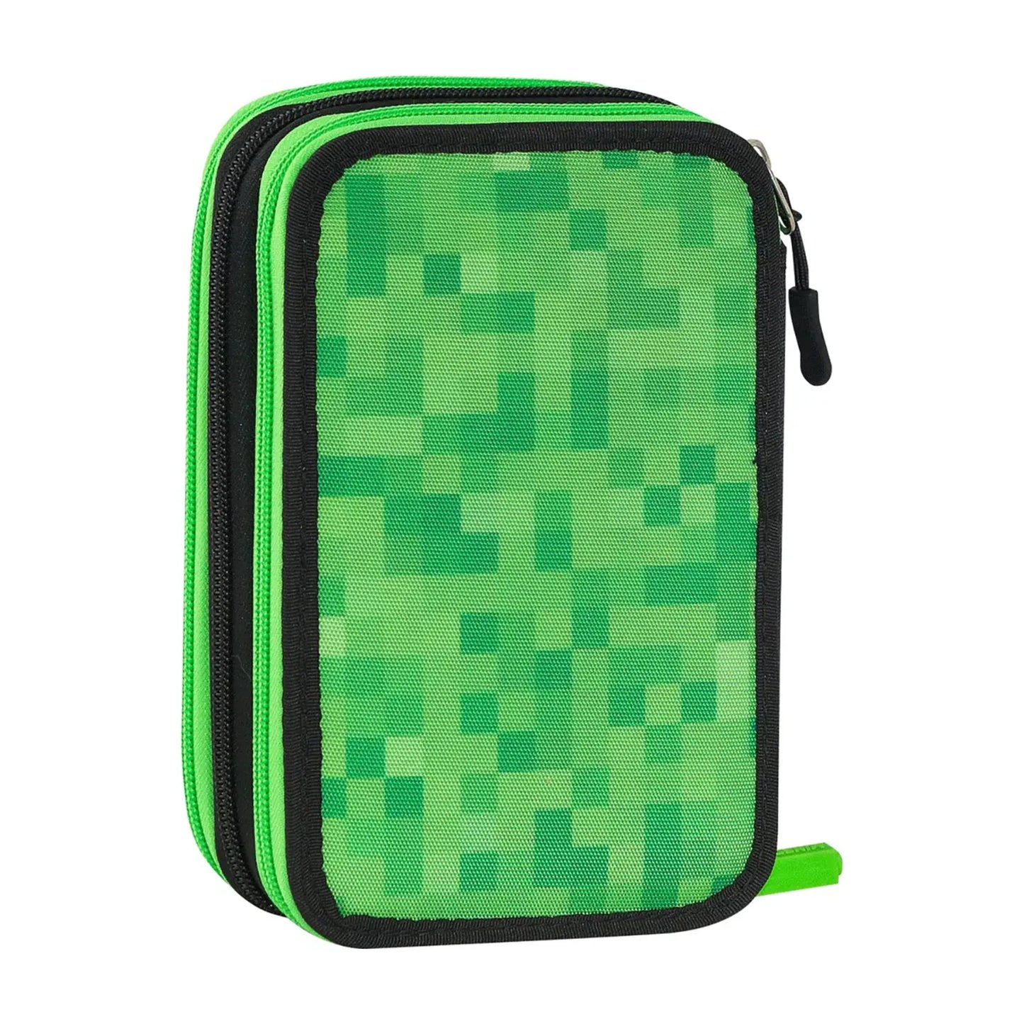 Astuccio 3 Zip Minecraft Corredo Completo Pixel Originale