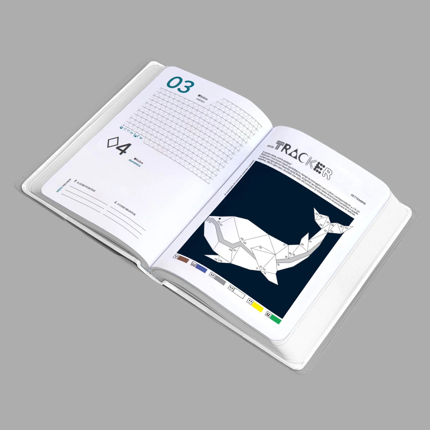 Diario Be You Extra White 2026-27 Bianco da Personalizzare | 12 Mesi