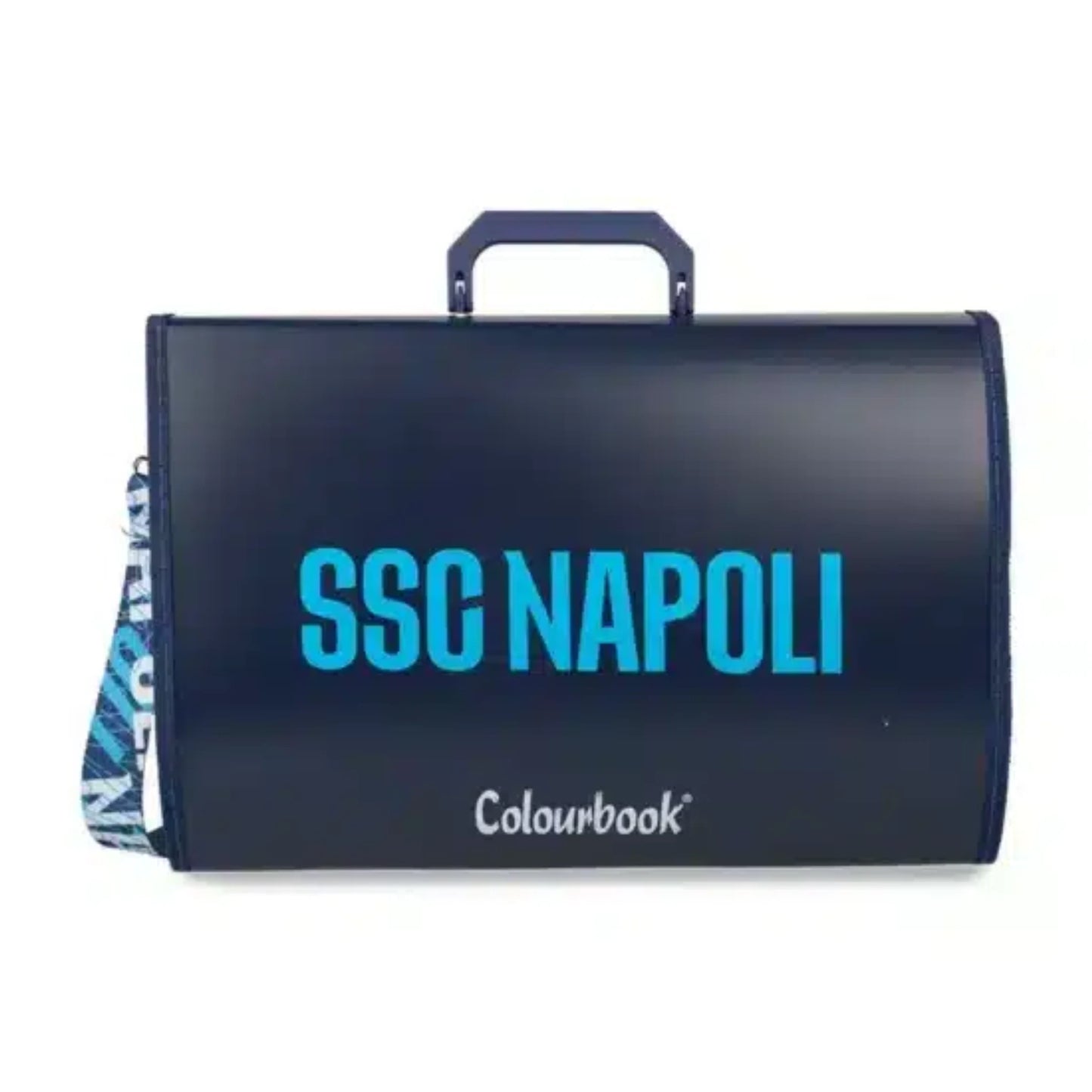 Valigetta Polionda SSC Napoli Portadisegni Rigida con Tracolla | Colourbook