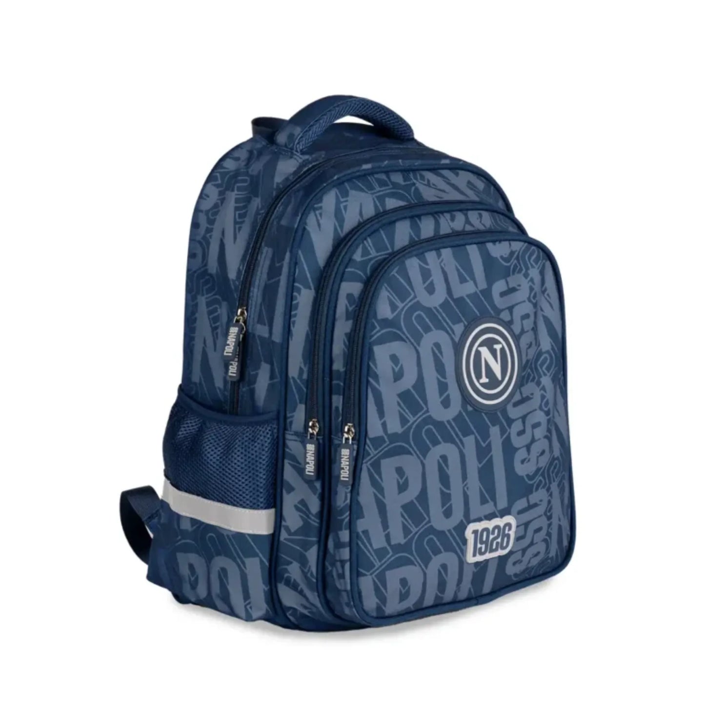 Zaino Scuola SSC Napoli 30L con Pallone Omaggio - Nuovo Modello 2026/2027 Colourbook Ufficiale