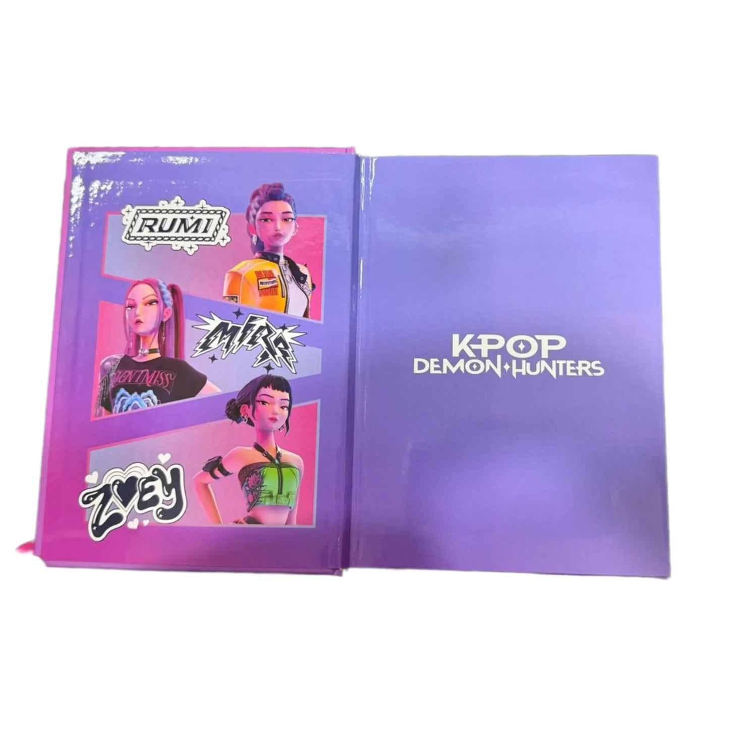 Diario K-Pop Demon Hunters Huntrix Non Datato 3D Soft Touch | Safta Scuola