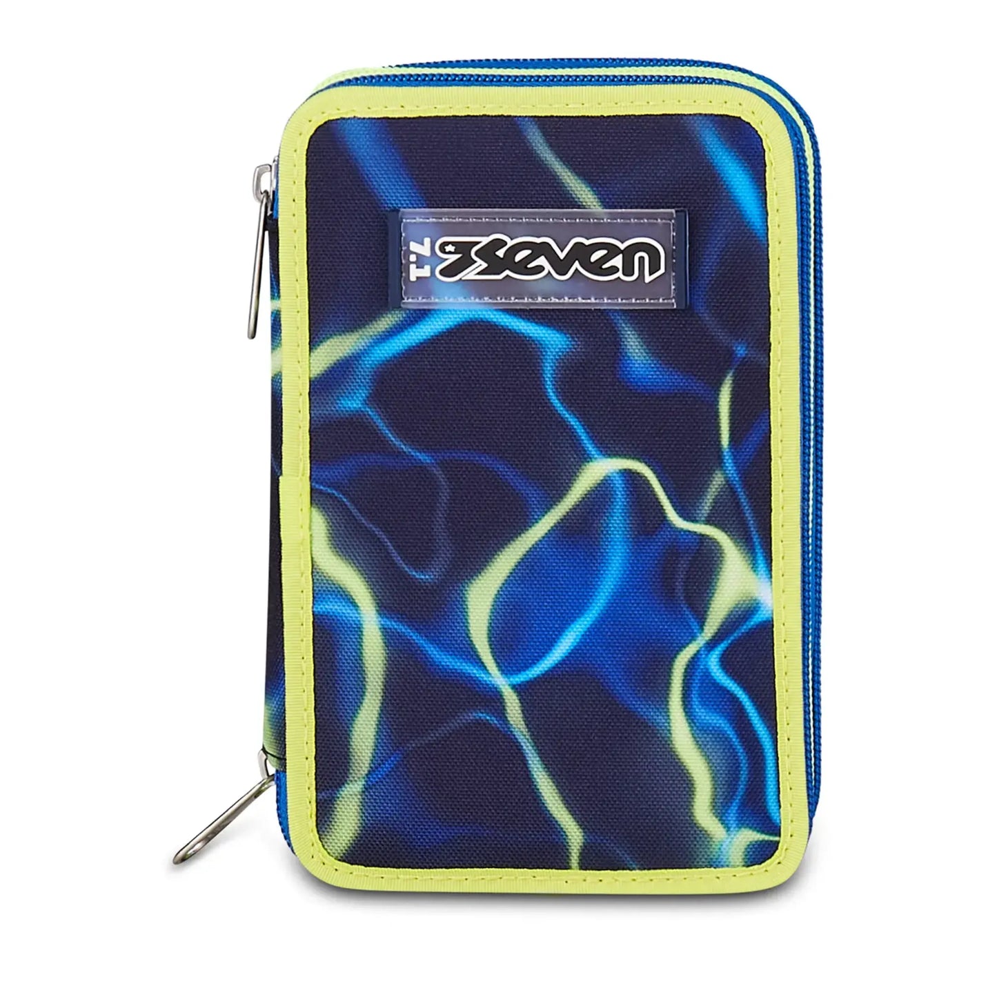 Astuccio 3 Zip Seven Electricvibe Boy Corredo Completo 45 Pezzi Scuola