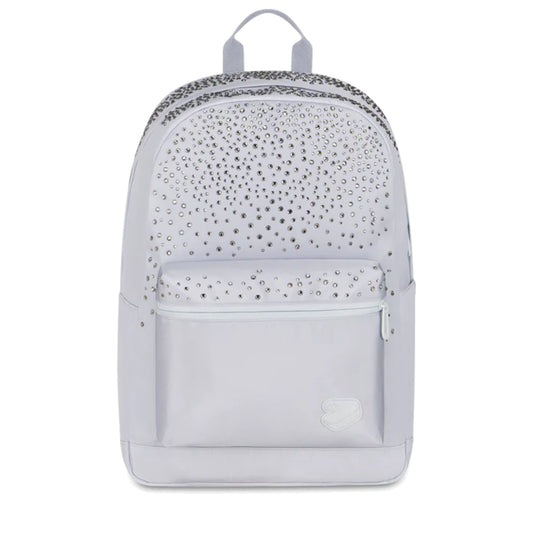 Zaino Seven Round Americano GLITZYCUTE Azzurro Polvere Strass 26L Porta PC