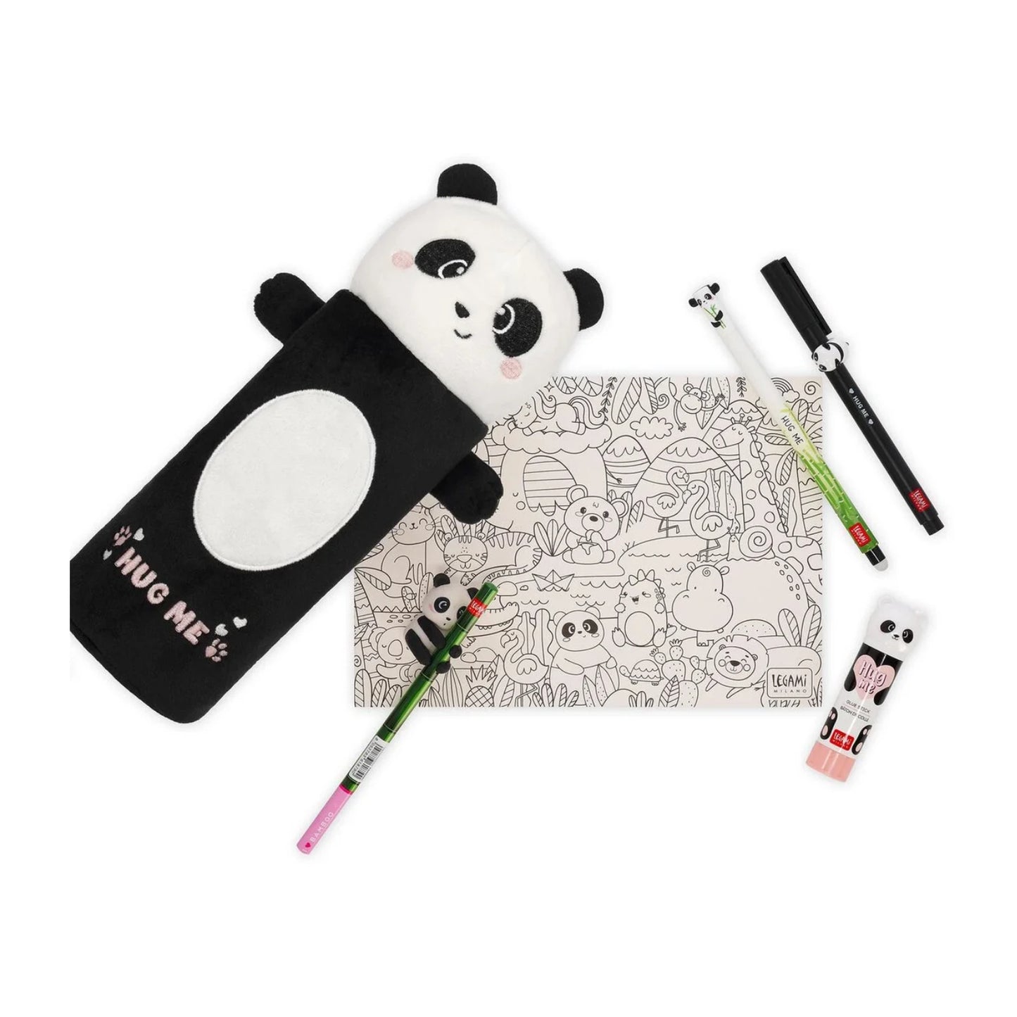 Astuccio Legami Panda Super Soft! Peluche Morbido Hug Me