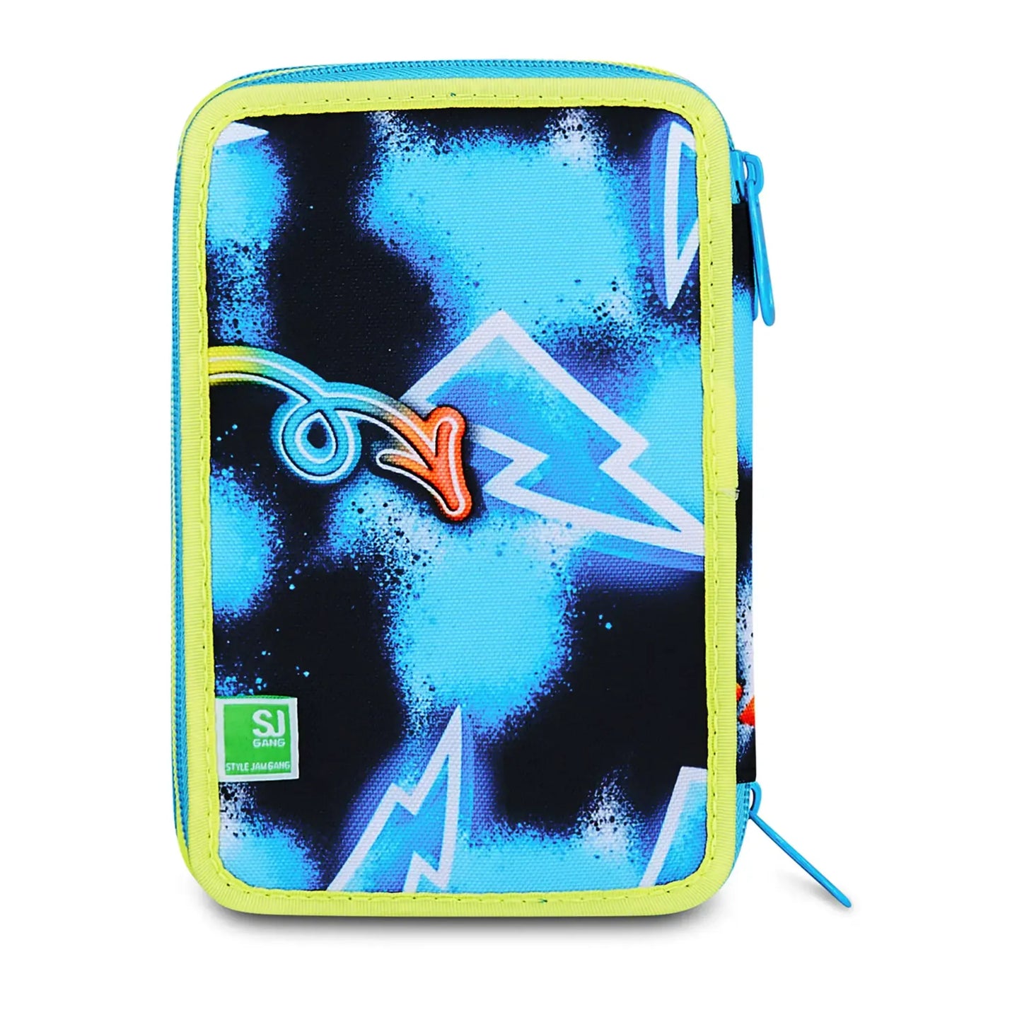 Astuccio 3 Zip SJ Gang Glowgame 3D Corredo 45 Pezzi Originale