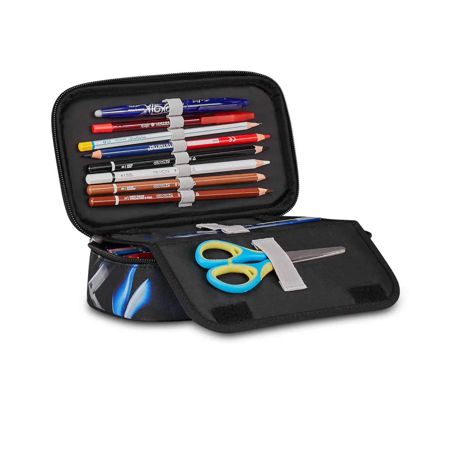 Astuccio Quick Case Seven Freethink Reflex Blue 45 Pezzi Completo Scuola Originale