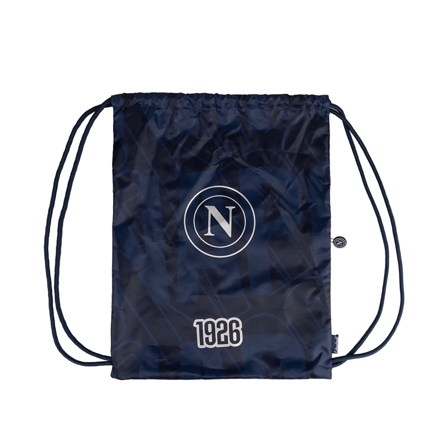Sacca Coulisse Sportiva SSC Napoli Big Logo - Nuovo Modello 2026/2027 Colourbook Ufficiale
