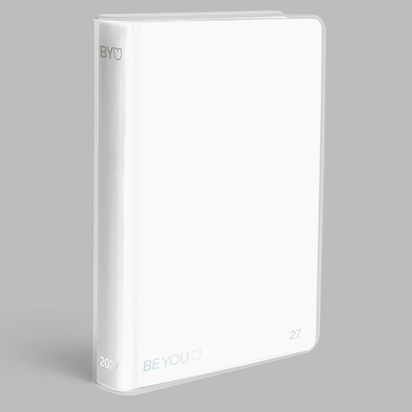 Diario Be You Extra White 2026-27 Bianco da Personalizzare | 12 Mesi