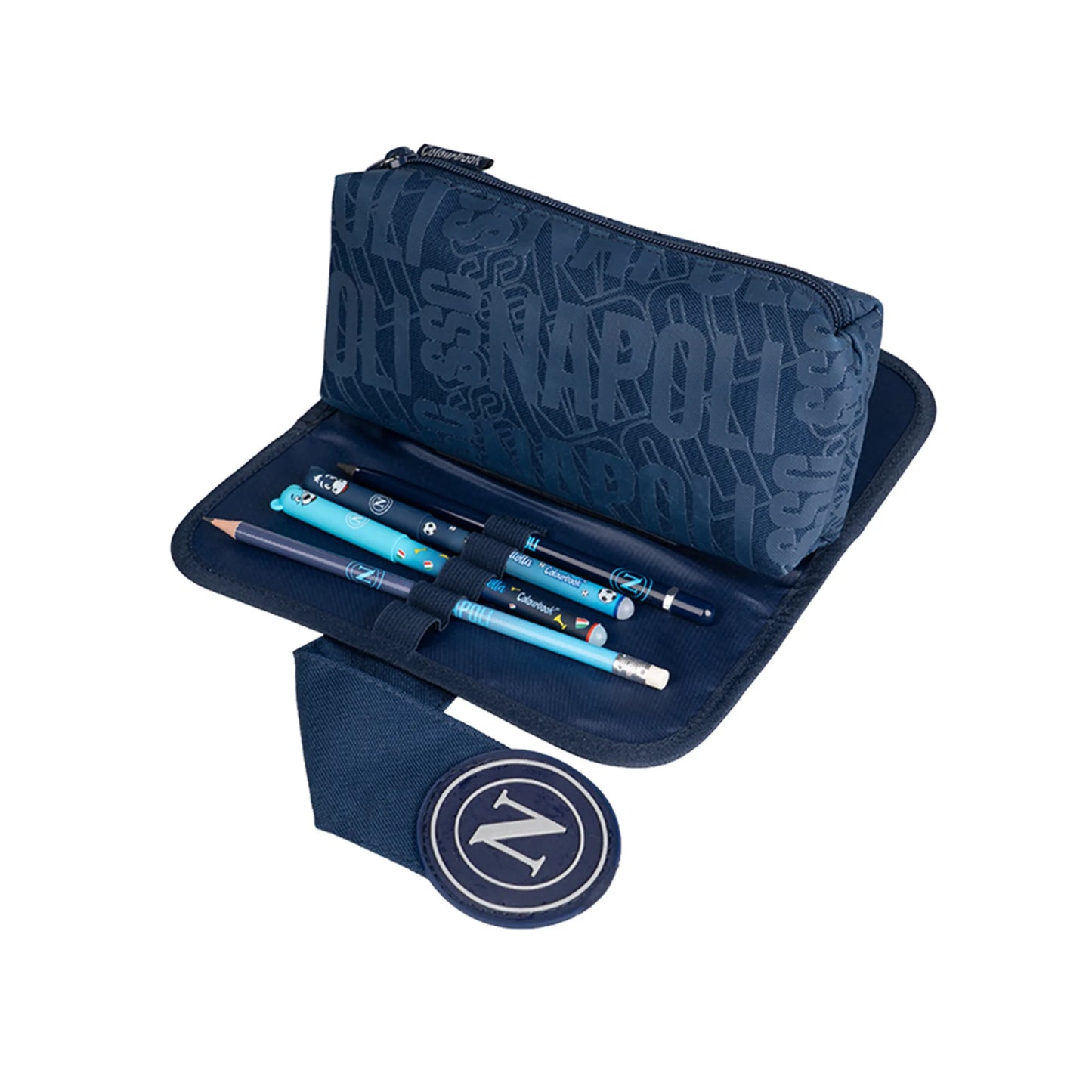 Bustina 2 in 1 SSC Napoli - Nuovo Modello 2026/2027 Colourbook Ufficiale