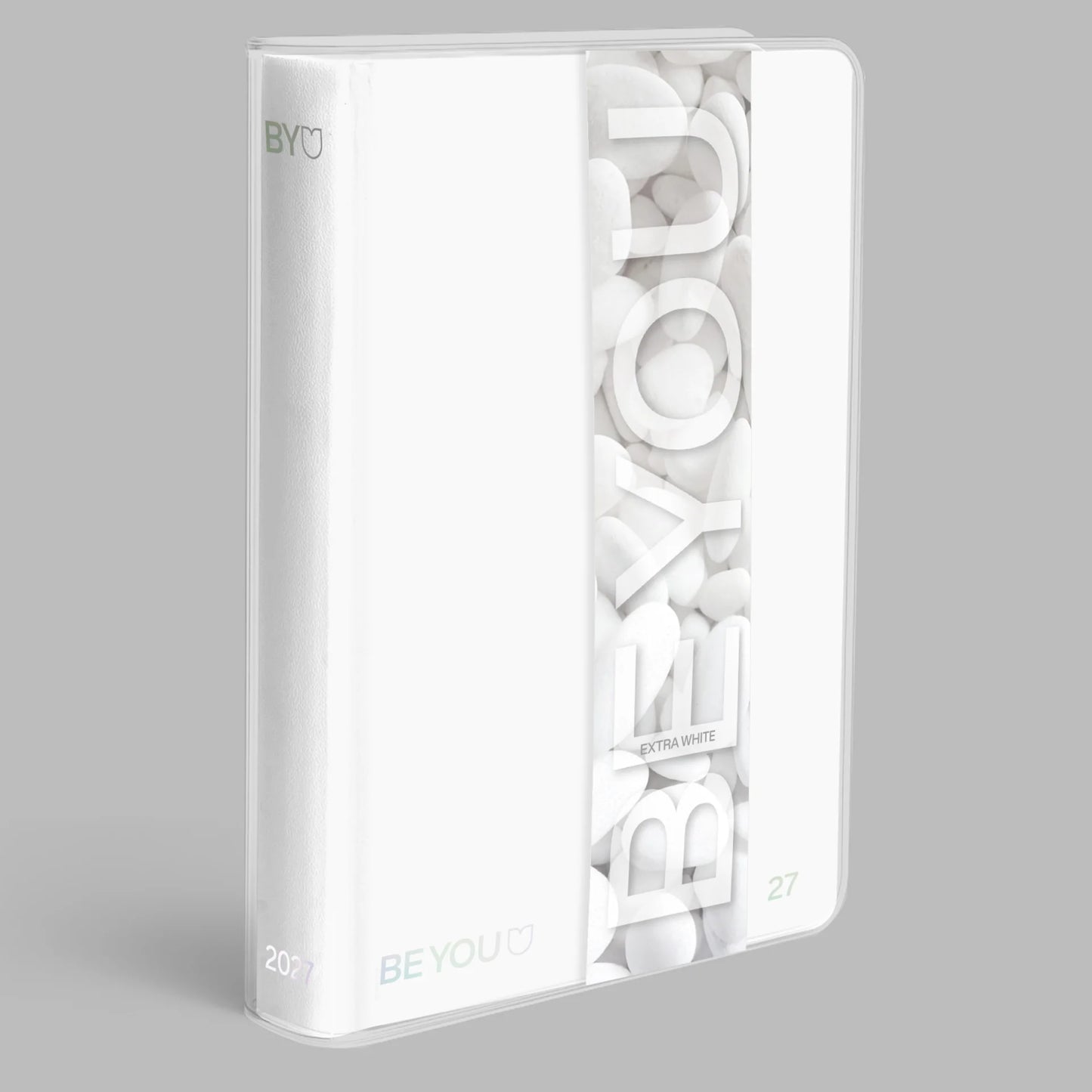Diario Be You Extra White 2026-27 Bianco da Personalizzare | 12 Mesi