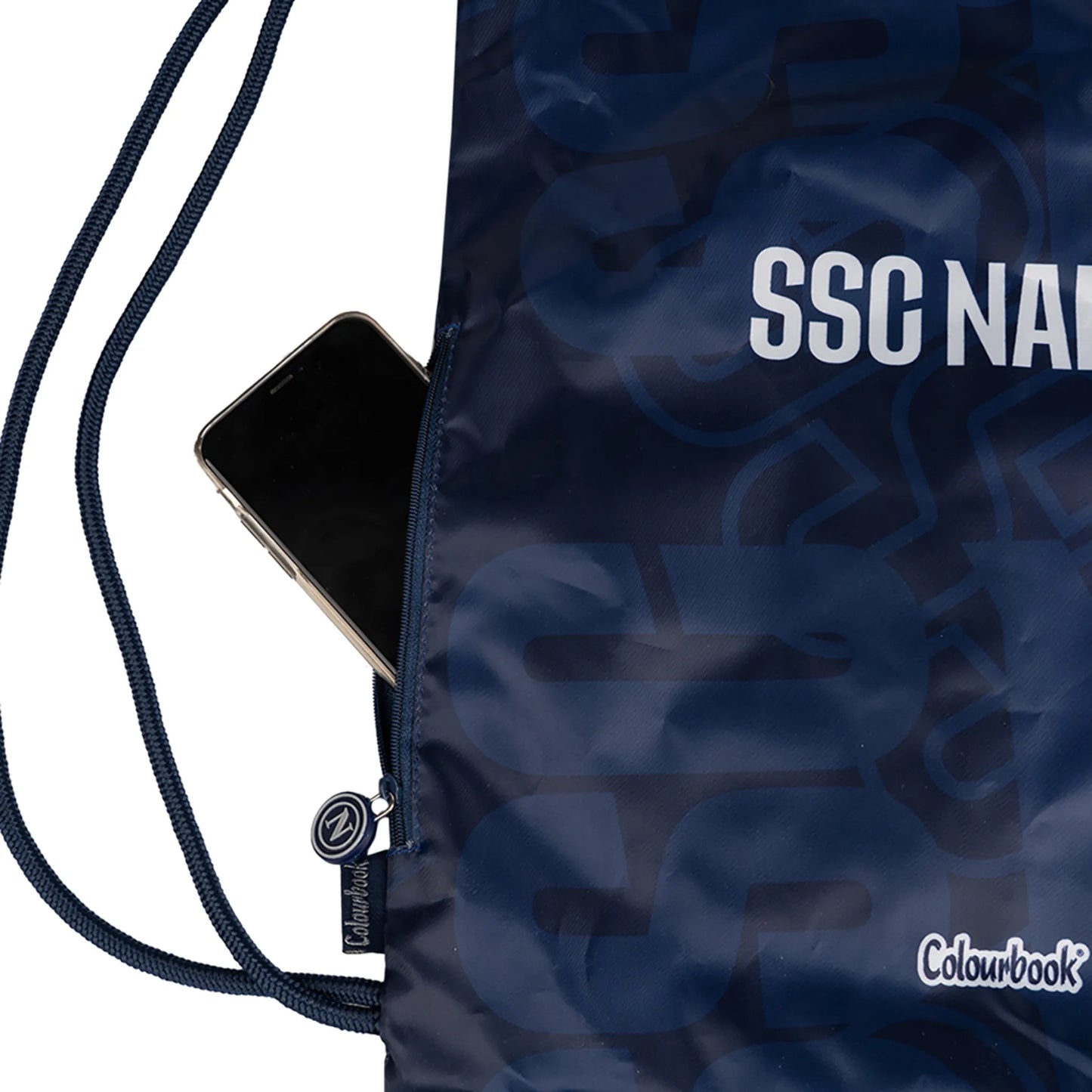Sacca Coulisse Sportiva SSC Napoli Big Logo - Nuovo Modello 2026/2027 Colourbook Ufficiale