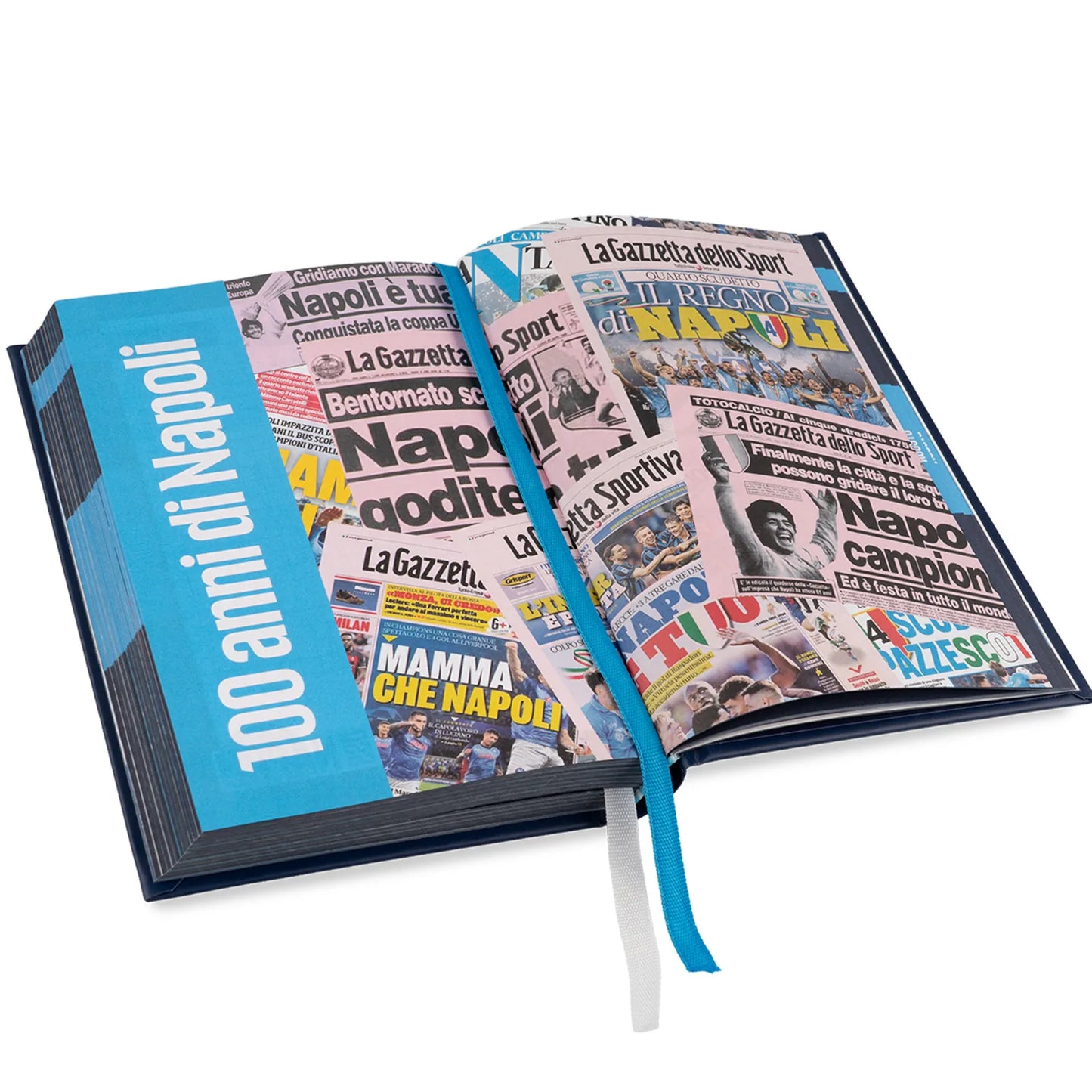 Diario Scuola SSC Napoli 2026/2027 Centenario 100 Anni - Colourbook Ufficiale