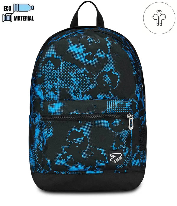 ZAINO Seven® REVERSIBILE NEW CON EARPHONES WIRELESS - THE DOUBLE PIXELSPHERE