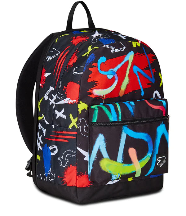 ZAINO Seven® REVERSIBILE NEW CON EARPHONES WIRELESS - THE DOUBLE GRAFFITILOAD