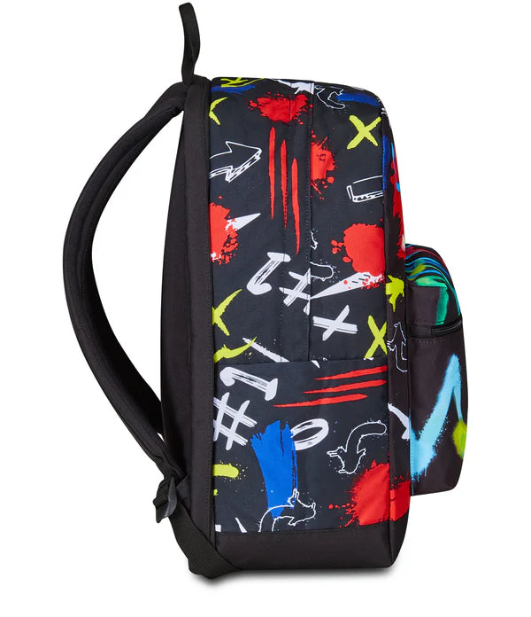 ZAINO Seven® REVERSIBILE NEW CON EARPHONES WIRELESS - THE DOUBLE GRAFFITILOAD