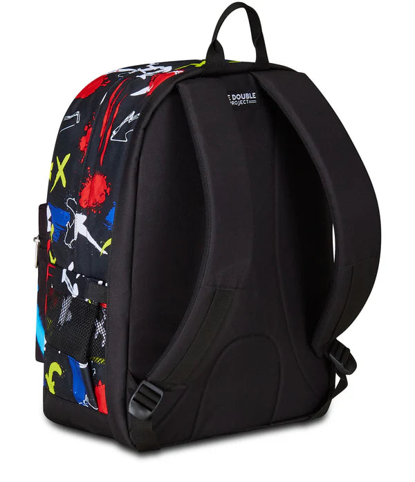 ZAINO Seven® REVERSIBILE NEW CON EARPHONES WIRELESS - THE DOUBLE GRAFFITILOAD