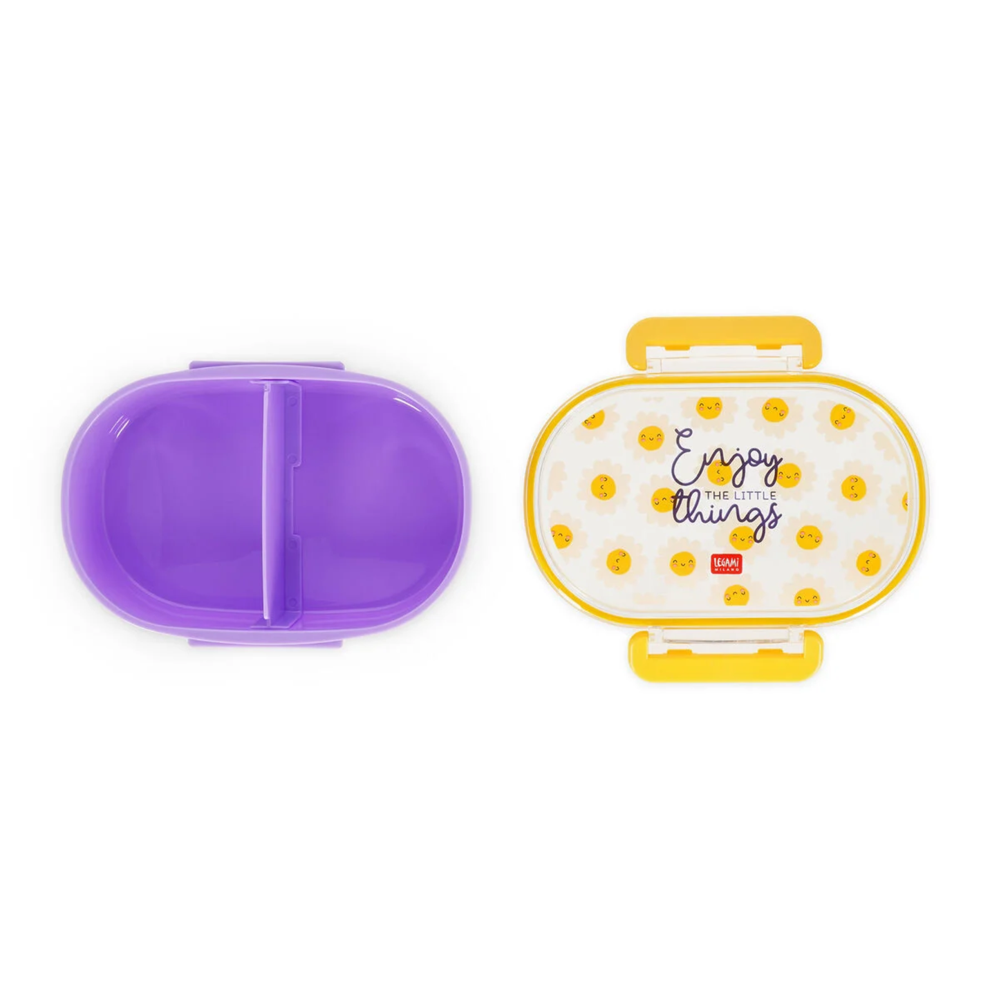 Contenitore Porta Merenda Legami Snack & Go Space Explorer 500ml con Divisorio Rimovibile Clip Phthalate Free | Back to School 2026