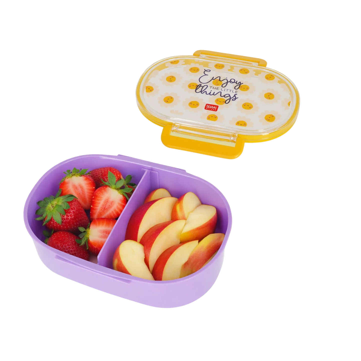 Contenitore Porta Merenda Legami Snack & Go Space Explorer 500ml con Divisorio Rimovibile Clip Phthalate Free | Back to School 2026