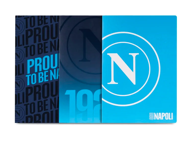Set 3 quaderni A4 SSC Napoli – “Be Napoli”