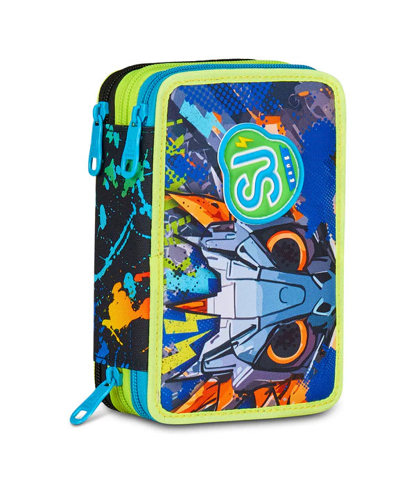 ASTUCCIO SEVEN SJ 3 ZIP - LED LOOK