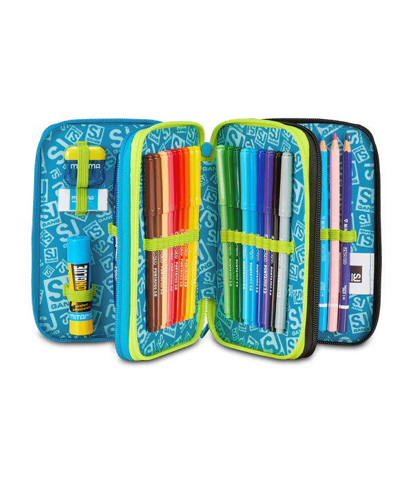 ASTUCCIO SEVEN SJ 3 ZIP - LED LOOK