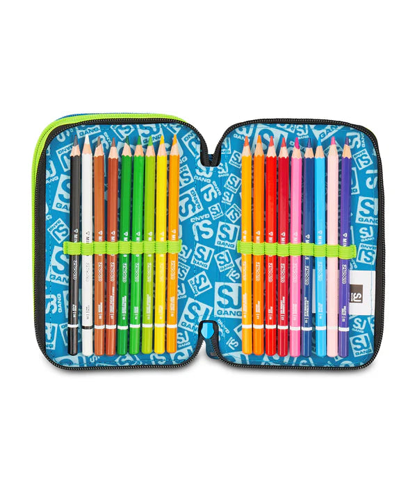 ASTUCCIO SEVEN SJ 3 ZIP - LED LOOK