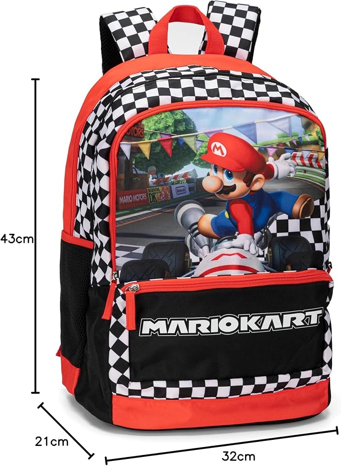 Zaino Scuola Ufficiale Mario Kart