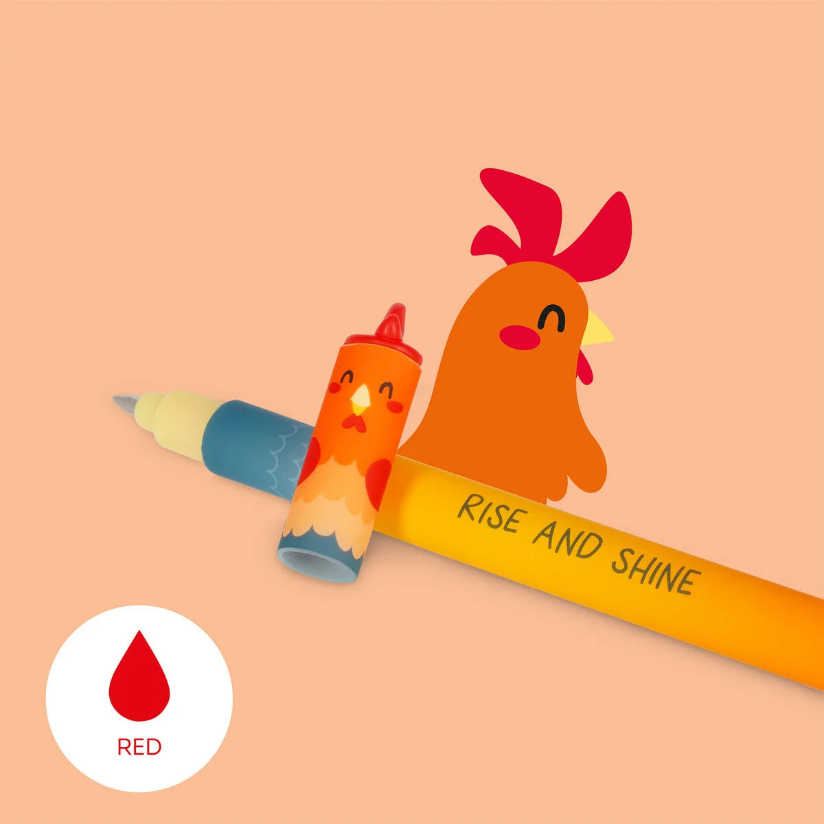 Set di 4 Penne Gel Cancellabili Fattoria - Erasable Pen - Legami