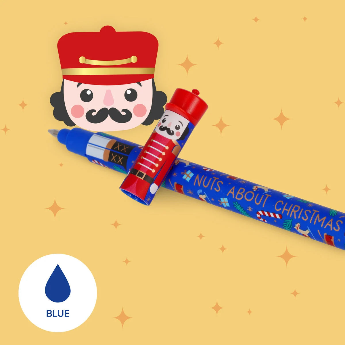 Set di 3 Penne Gel Cancellabili - The Nutcracker - Erasable Pen - Legami Natale