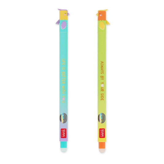 Set di 2 Penne Gel Cancellabili - Better Together - Erasable Pen - Legami