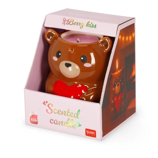 Candela Profumata Love is in the Air - Teddy Bear - Scented Candle - Legami
