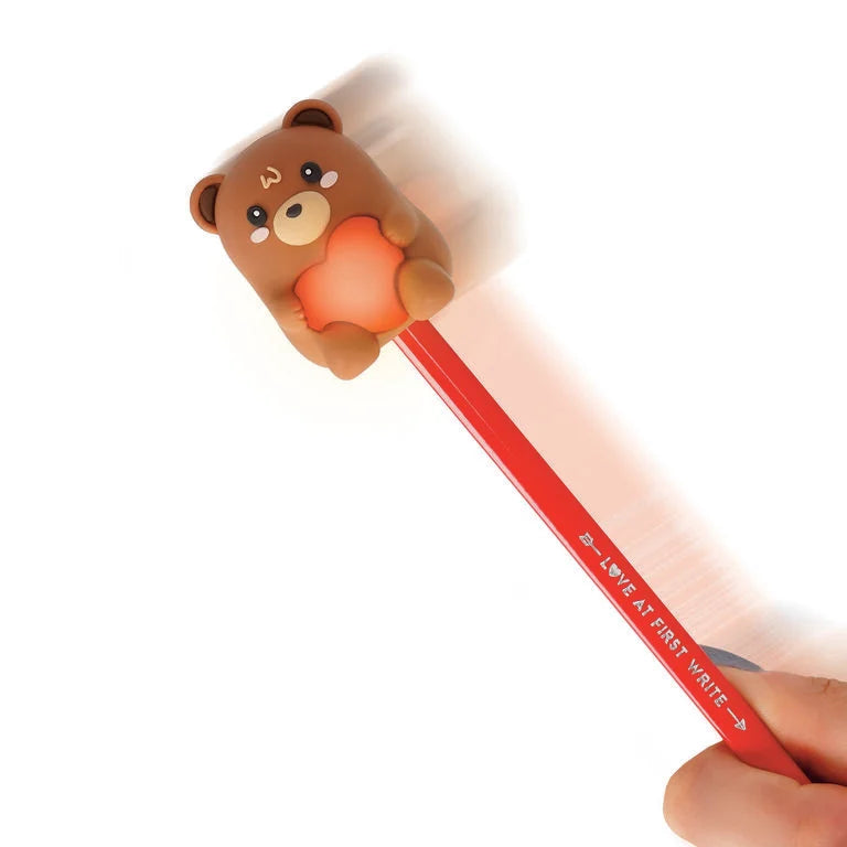 Temperino Luminoso con Contenitore - Teddy Bear - Sharpening is Magic - Legami