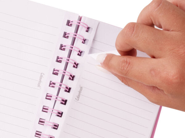 Quaderno a spirale A6 Pin It – Righe medie e superiori