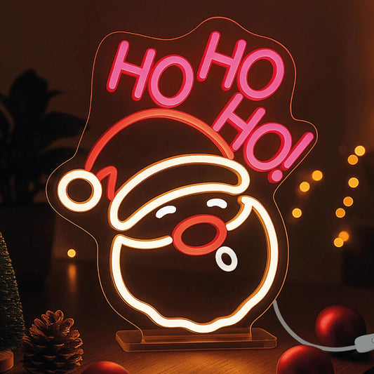 Lampada Led Effetto Neon - Santa Claus - It's a Sign - Legami Natale