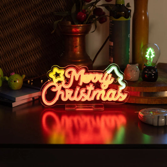 Lampada Led Effetto Neon - Merry Xmas - It's a Sign - Legami Natale