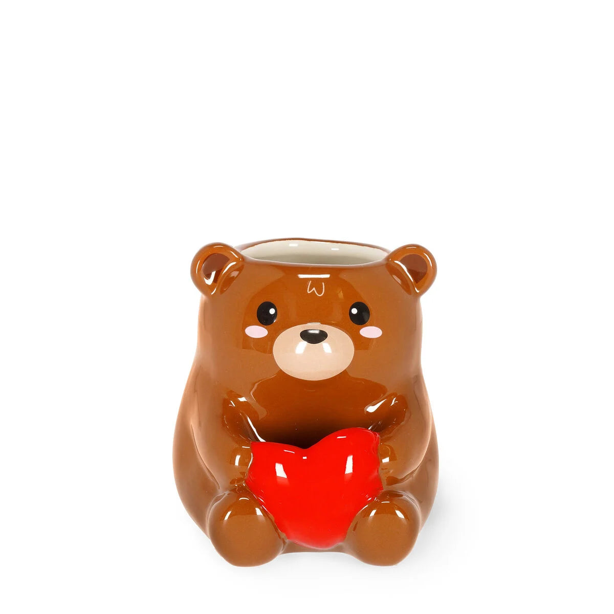 Portapenne in Ceramica - Teddy Bear - Desk Friends - Legami
