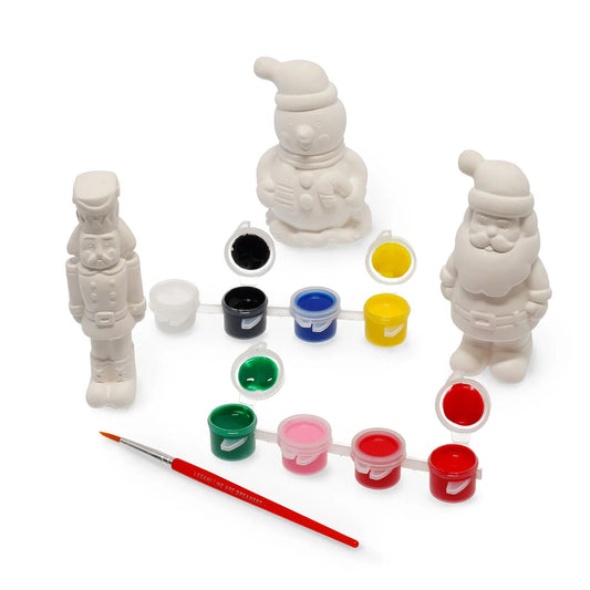 Kit Decorazione Statuette di Natale - Paint Your Christmas - Legami Natale