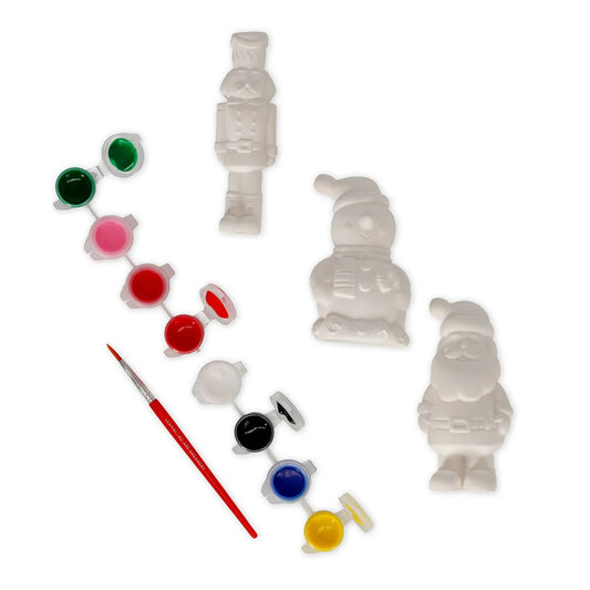 Kit Decorazione Statuette di Natale - Paint Your Christmas - Legami Natale