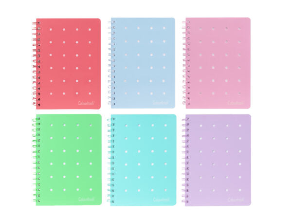 Quaderno a spirale A5 Pin It – Righe medie e superiori