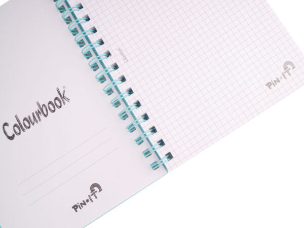 Quaderno a spirale A6 Pin It – Quadretti 5 millimetri senza margine