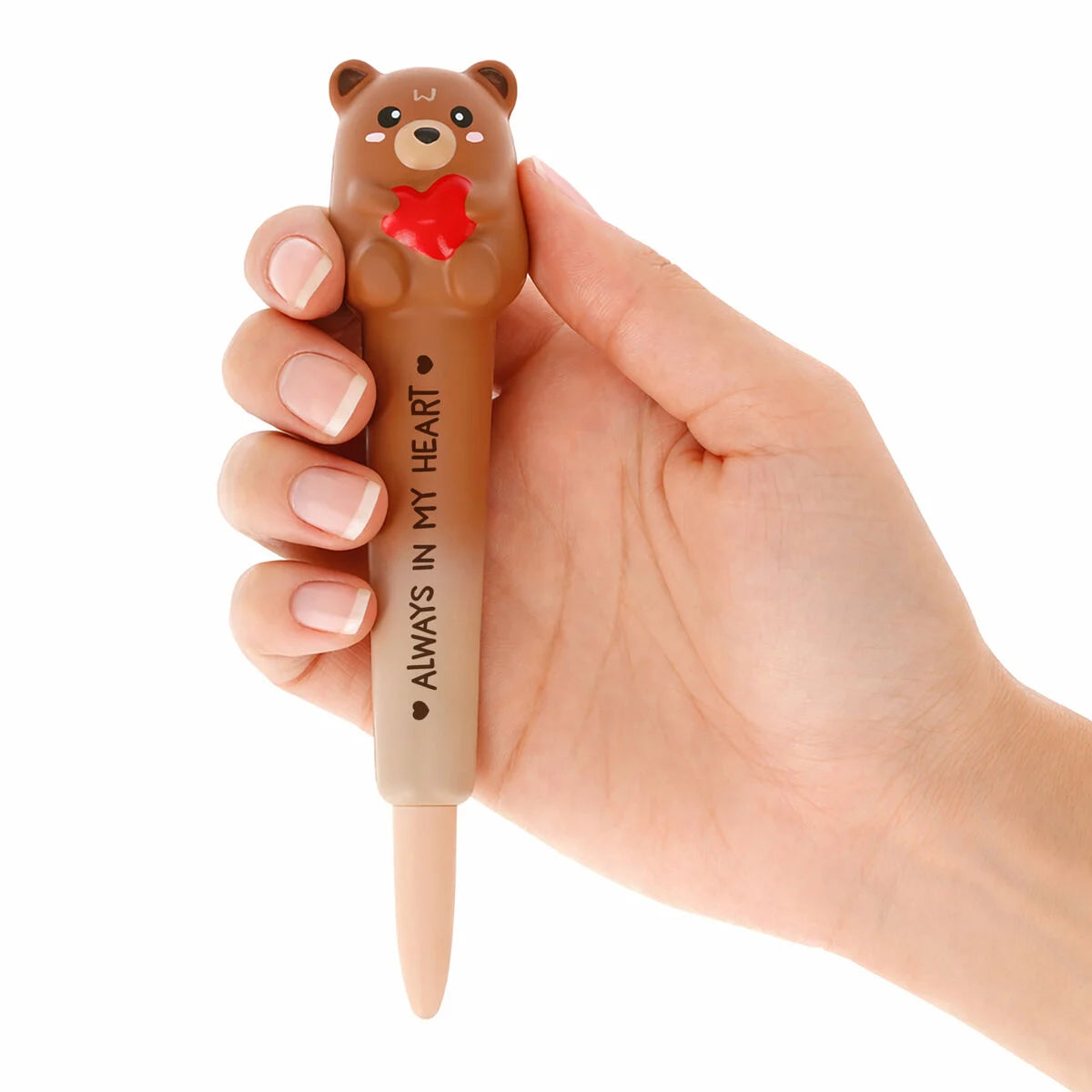 Penna Gel Antistress Teddy Bear "Always in my Heart" - Squeezies - Legami