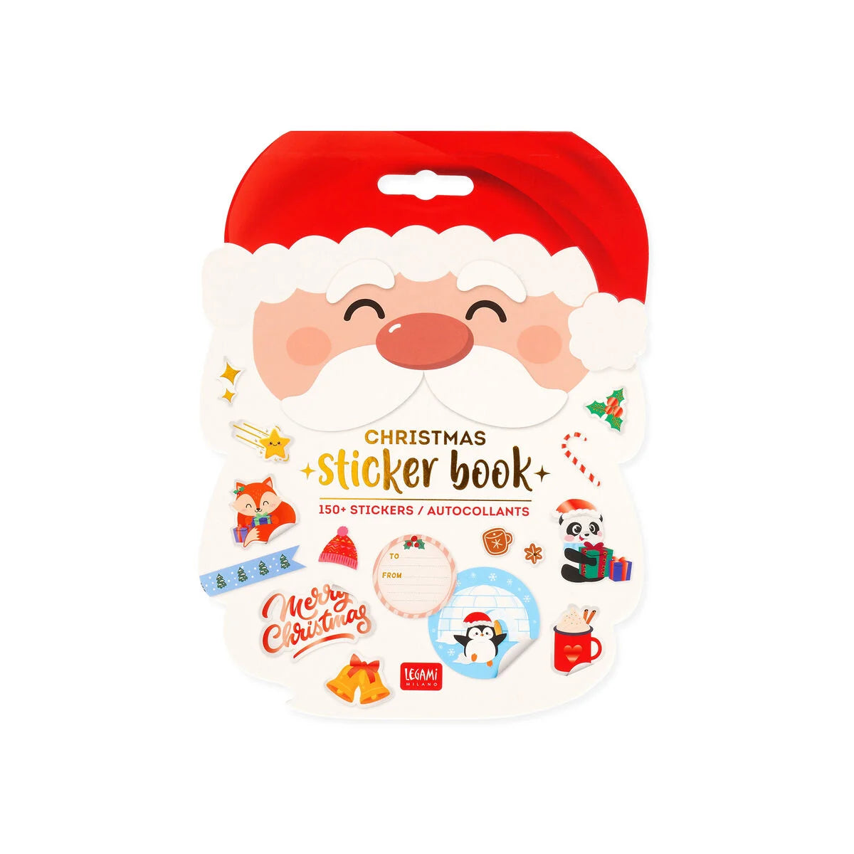 Quaderno di Adesivi Natalizi - Sticker Book - Legami Natale