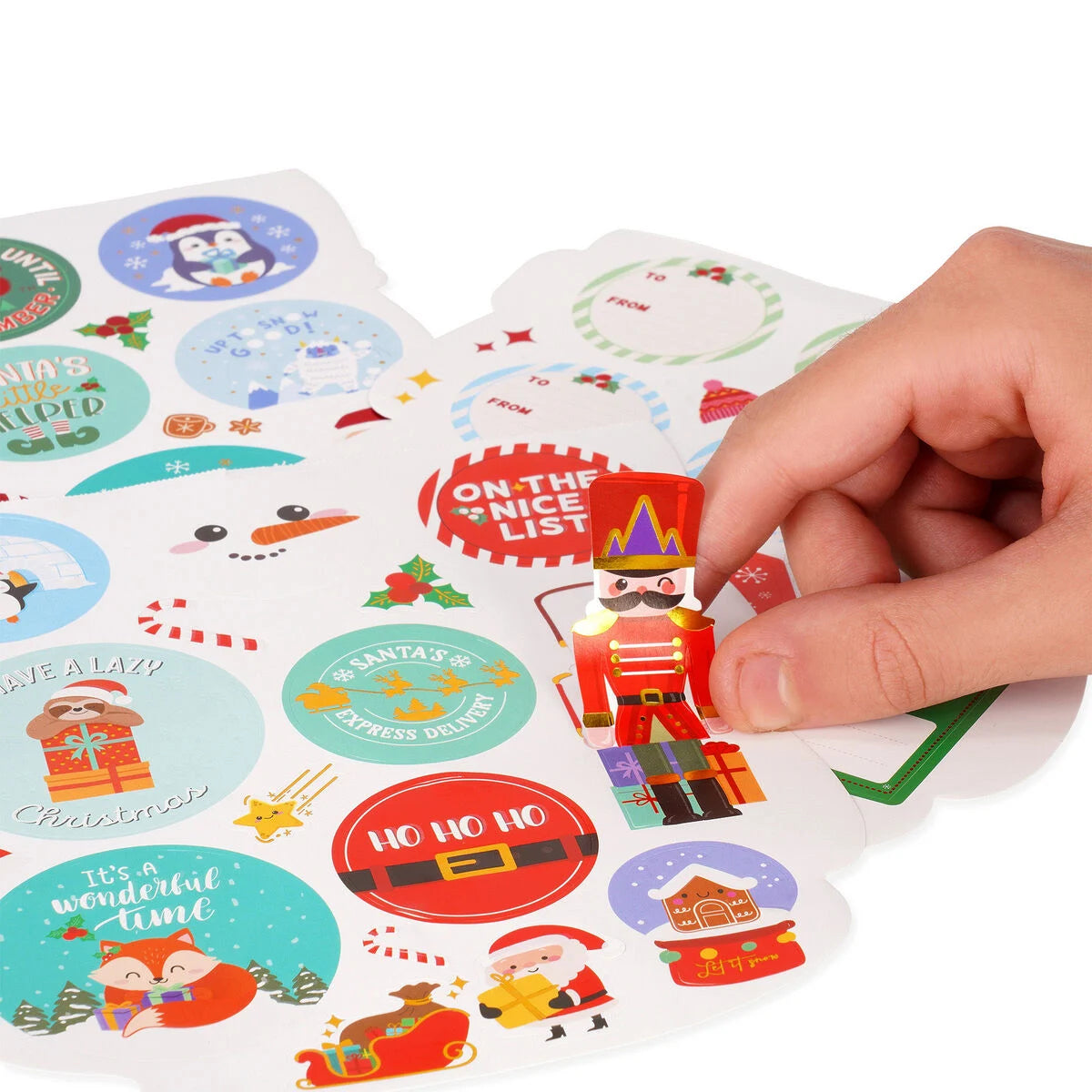 Quaderno di Adesivi Natalizi - Sticker Book - Legami Natale